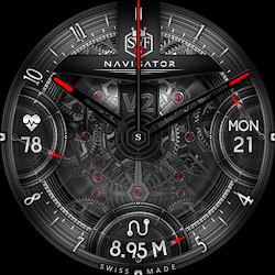 SWF SideX Digital Watch Face