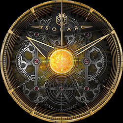 SWF Solar Analog Watch Face