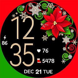 Christmas Snow On/Off Watch