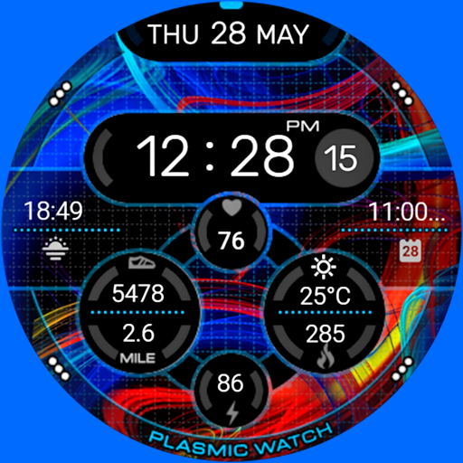 Plasmic Watch Face