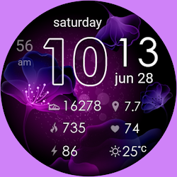 SummerTime Night Watch Face