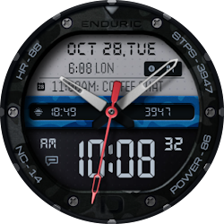 Enduric : Hybrid Watch Face