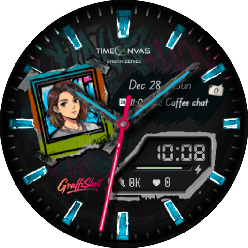 GraffiShot - Photo Watch Face
