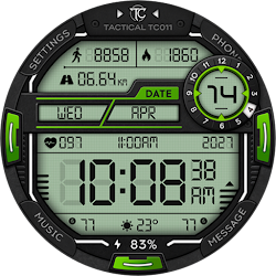 DIGI Tactical TC11 Watch Face