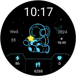 Space Star- for wear os 5