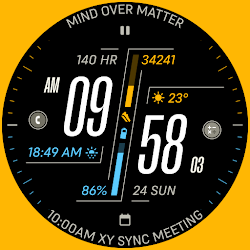 TKS 33 Axis Watch Face