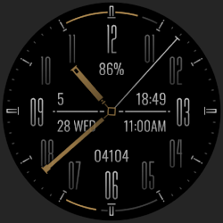 TKS 10 Noir Watch Face