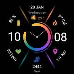AMOLED Watch Face Wear OS