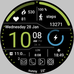 TMZ Tactical HUD Watch Face