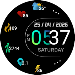 Digital Watch Face