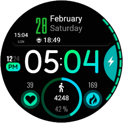 WearOs Amoled Watch Face TMZ