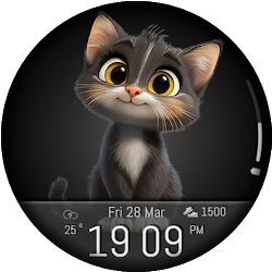 Cartoon Animals Watch Face