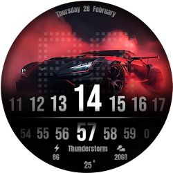 Luxury Cars Watch Face