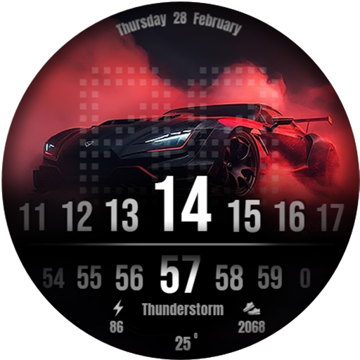 Luxury Cars Watch Face