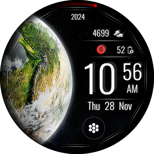 Space Earth Watch Face