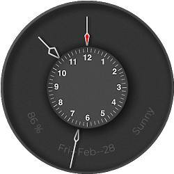 Time Elegance Watch Face