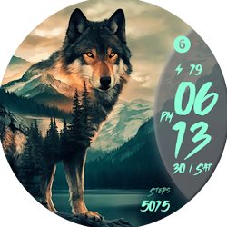 Wolf Story Watch Face