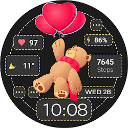 TVV Love Bear Watch Face
