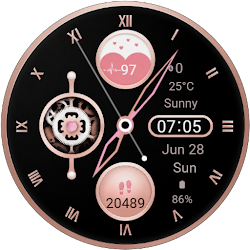 Fancy Pink 01 Watch Face
