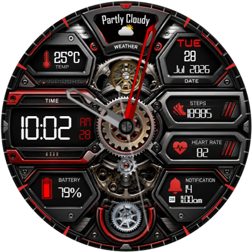 Iron Mecha 1 Watch Face