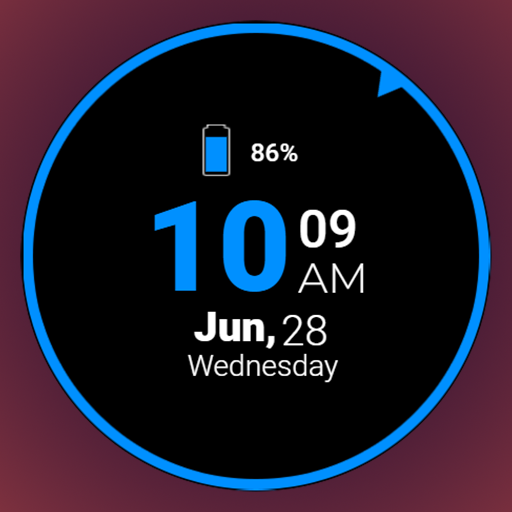 Digital Tick: Watch Face