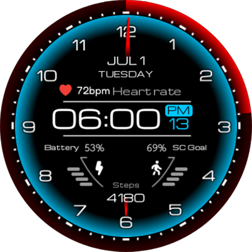 Futuristic Watch Face