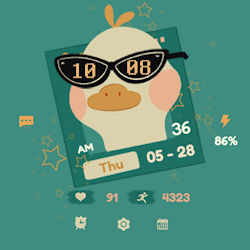 Cool Duck ZKin Watch Face