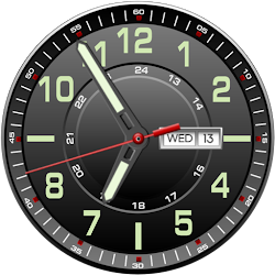 Aviator Lume Watch Face