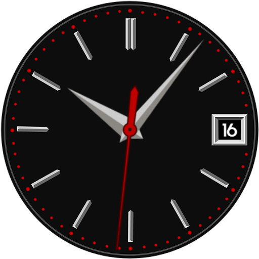 Dark Analog Watch Face