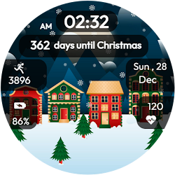 Christmas Village WatchFace