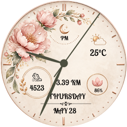 Flora Minimalist Time Watch