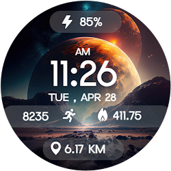 Galaxy Space Watch Face