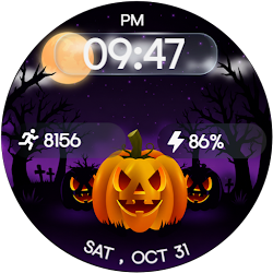 Spooky Night Watch Face