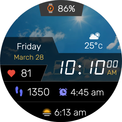 Digitec Pro Watch Face Wear OS