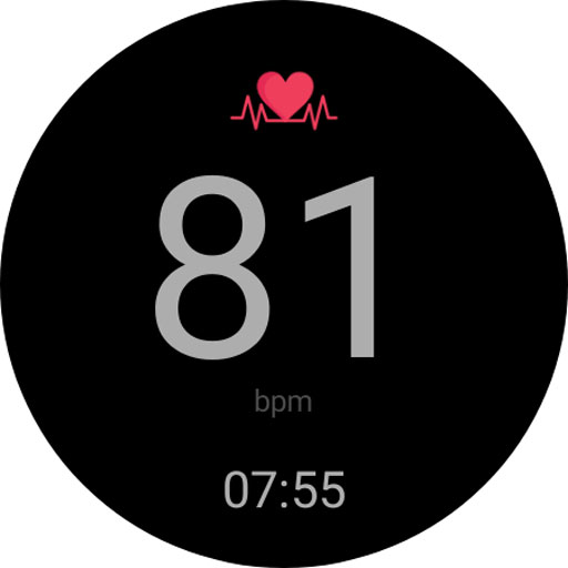 Only HeartRate Watch Face