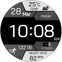 Wave Fury Watch Face