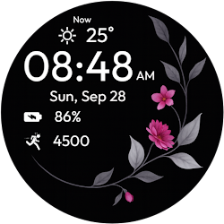 Elegant Floral WatchFace