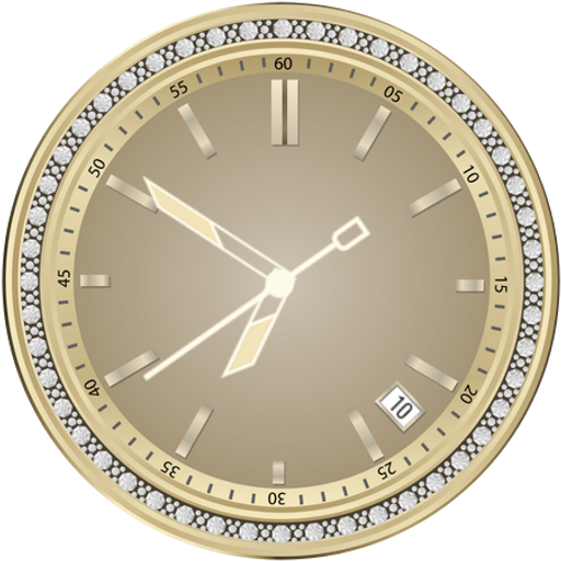 Golden Diamond Watch