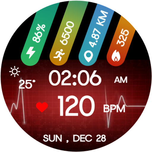 Heart Rate Monitor WatchFace
