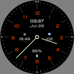 Analog watch face A9
