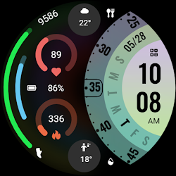 ZKin Watch Face Arc Widget