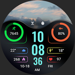ZKin WatchFace Elegant Weather