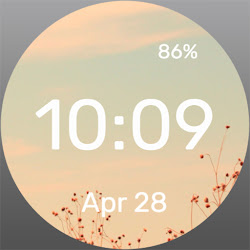 Milky Clouds - Watch Face