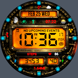 Bunker Tech Digital watch face