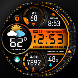 PER009 Sport Watch Face Mesa