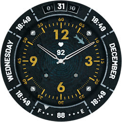 Classic Analog Watch Face: S1