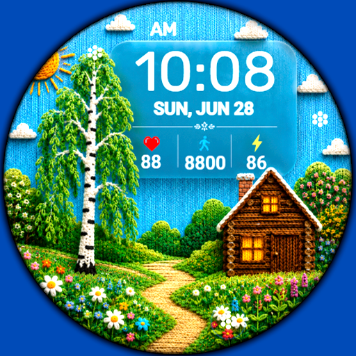 Summer Cottage Watch Face