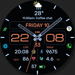 WFP 236 Hybrid watch face