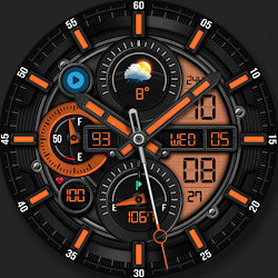 WFP 302 Modern watch face