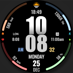 WFP 317 Digital watch face